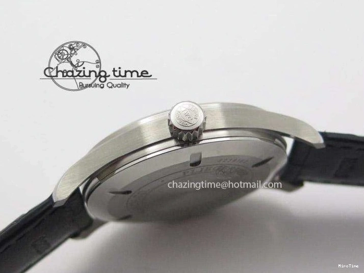 MIROTIME 1221 Mark XVI 1:1 Best Edition MK Maker SS Black Dial A2892 On Black Leather Strap Chic 7371